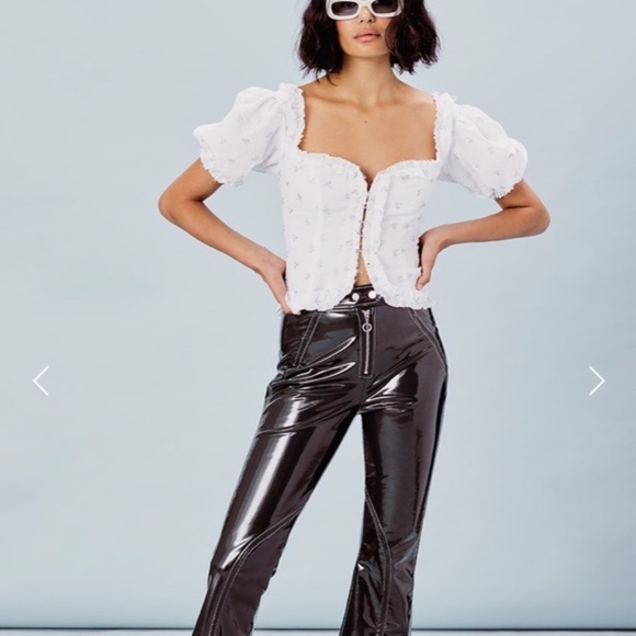 NEW For Love and Lemons Delilah Crop Top ⚡ - Picture 6 of 16